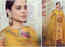 Kangana Ranaut makes a glistening statement in yellow as she sends out Ganesh Puja wishes