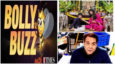 Bolly Buzz! Bollywood stars celebrate Ganesh Chaturthi; Dharmendra shares a BTS video from the sets of 'Rocky Aur Rani Ki Prem Kahani'