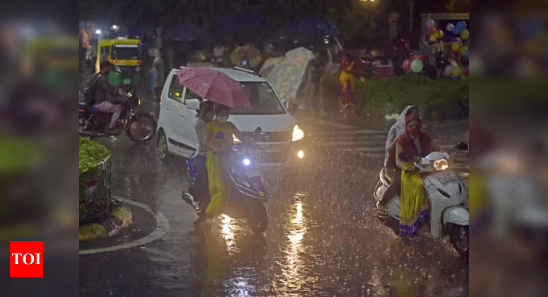 Gujarat: Rains lead to closure of 18 roads, IMD predicts more showers ...