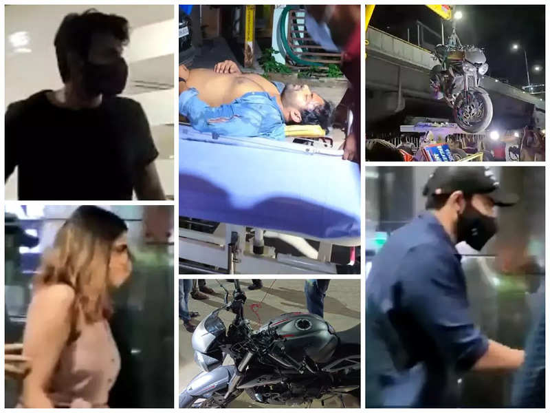 Sai Dharam Tej meets with a bike accident: Pawan Kalyan, Vaishnav Tej, Varun Tej, Niharika Konidela &amp; other family members rush to hospital | Telugu Movie News - Times of India