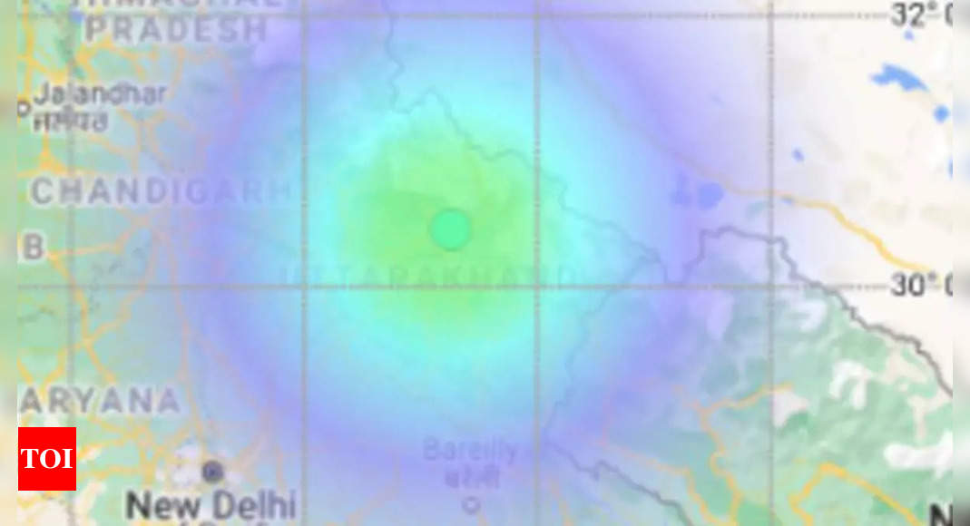 Uttarakhand: Magnitude 4.6 earthquake strikes Chamoli region |  Dehradun news