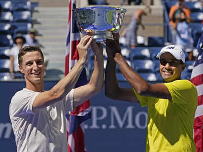 Rajeev Ram and Joe Salisbury win US Open men's doubles title