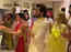 Khatron Ke Khiladi 11 contestants Vishal Aditya Singh, Nikki Tamboli attend Arjun Bijlani's Ganesh aarti; watch