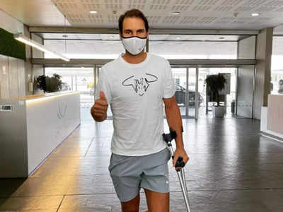 Rafael Nadal recovering after treatment on foot problem