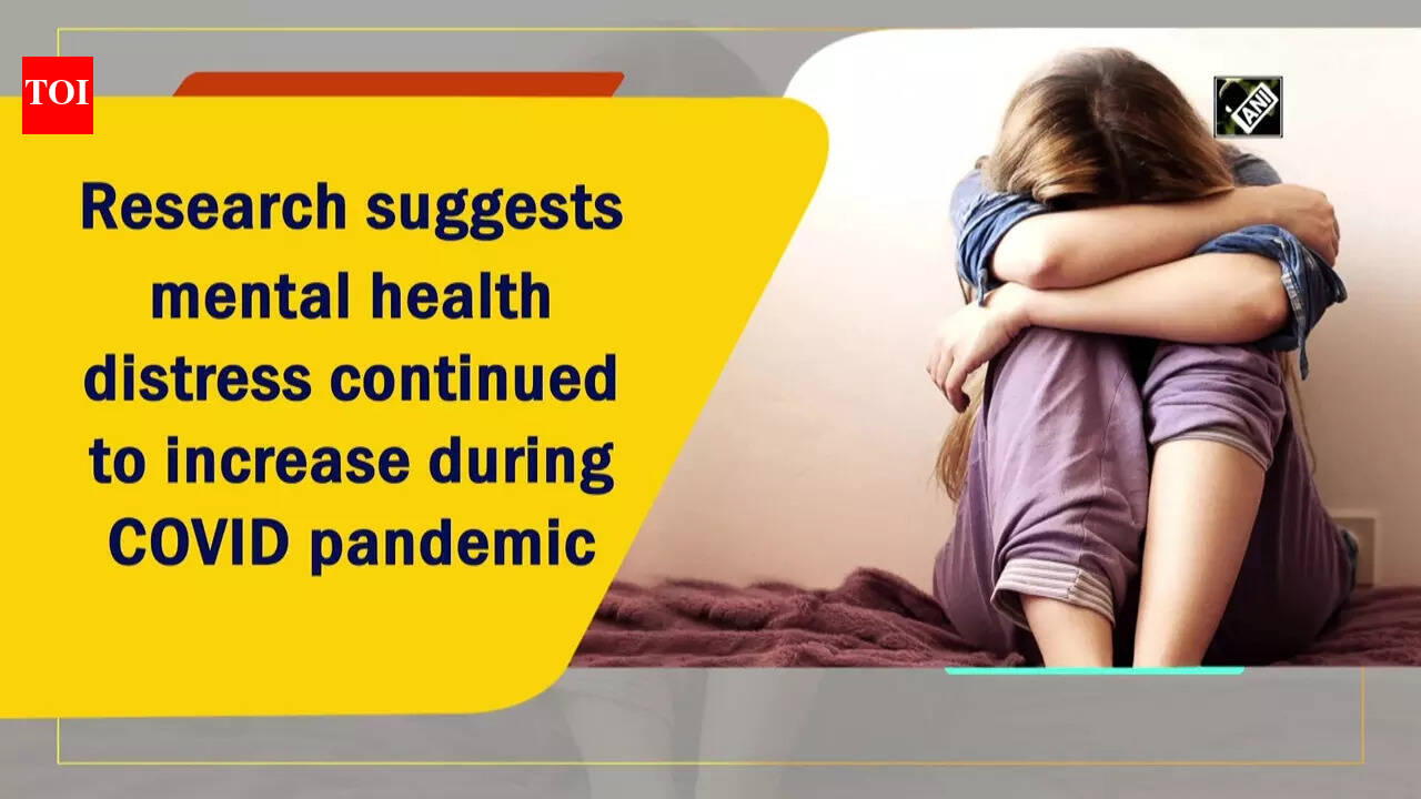 Research suggests mental health distress continued to increase during ...
