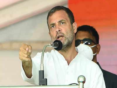 Rahul Gandhi attacks govt over 'job losses'