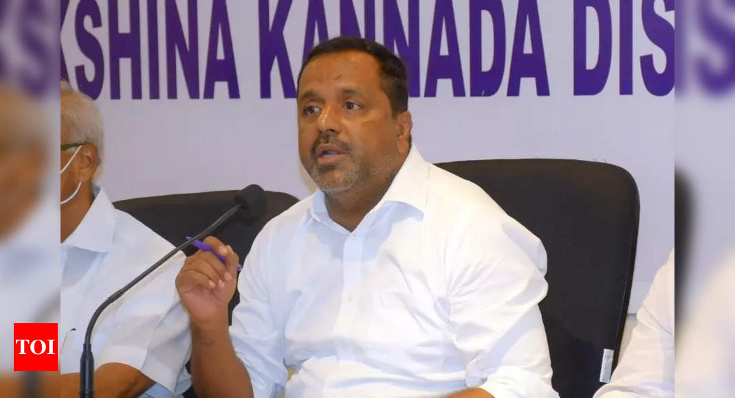 Mla Blames Govt Of Distributing Substandard Kits In Karnataka Mangaluru News Times Of India