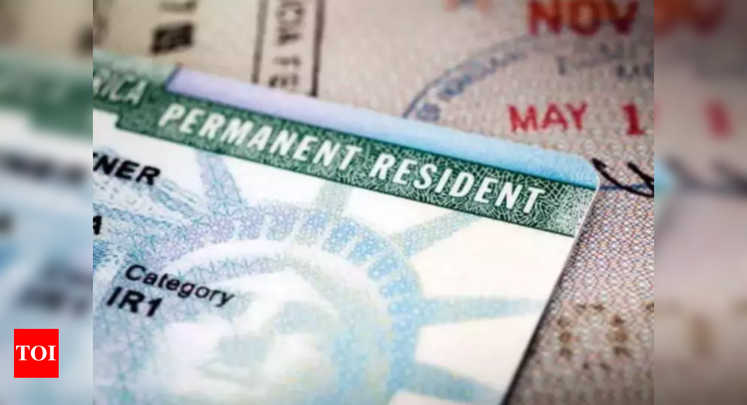 Indians may soon get green cards by paying a super-fee – Times of India