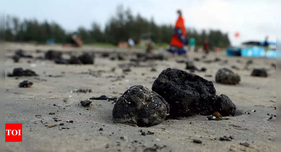 Pernem to Tiswadi, messy tar balls hit north Goa beaches