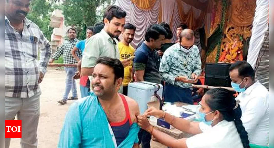 Mandals Hold Vax Camps For Devotees | Hubballi News - Times Of India