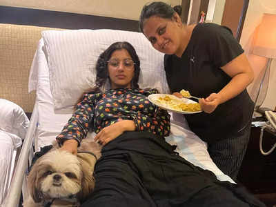 Yashika Aannand's strength to recovery is her pet dog