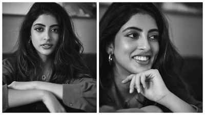 Navya Naveli Nanda casts a spell with her stunning monochrome pictures on Instagram, Ananya Panday comments 'obsessed with you'