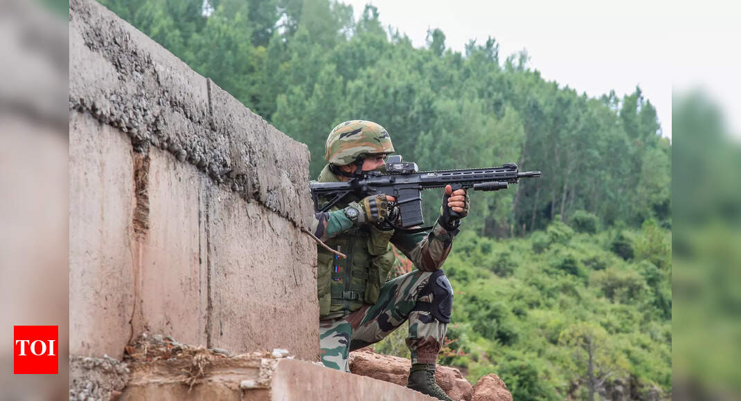 Days after encounter, security forces recover AK-47, live rounds from Rajouri site