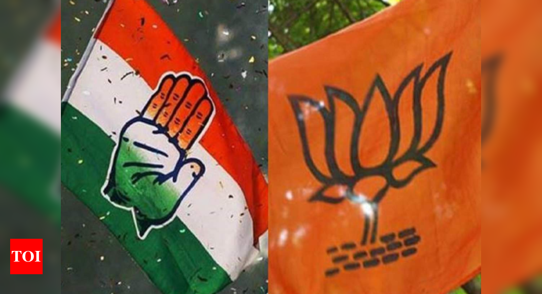 Congress and BJP trade charges | India News - Times of India