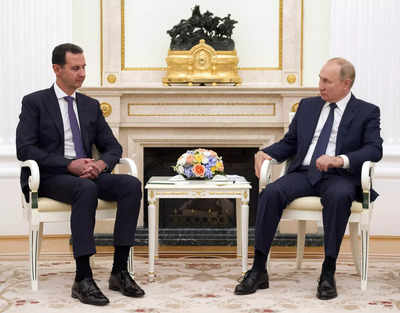Putin and Assad hold talks in Moscow on rebel area