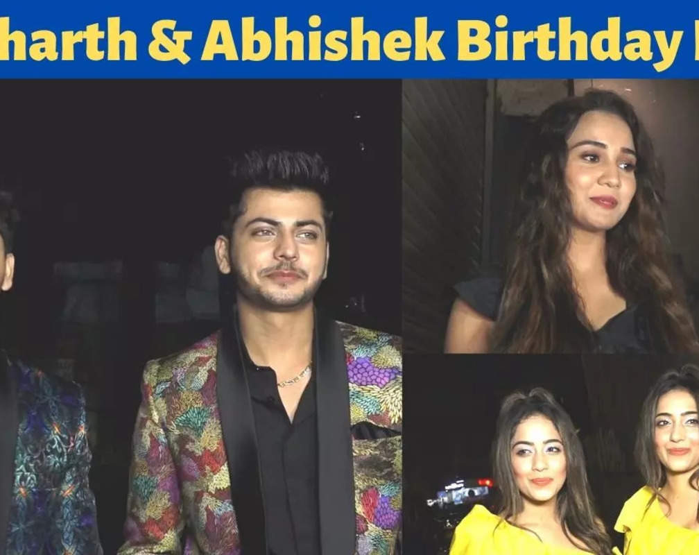 
Siddharth and Abhishek Nigam throw birthday bash for family and friends
