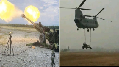 Brahmastra Corps completes successful test firing of M777 Ultra-Light Howitzers