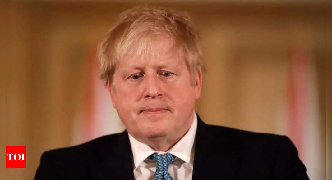 Johnson: UK PM Boris Johnson Mourns Mother's Sudden Death - Times Of India