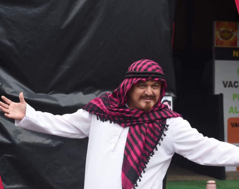 
Ali Asgar spotted on the sets of a comedy show
