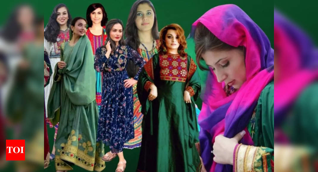 taliban: Taliban News: Afghan women protest Taliban’s hijab diktat by sharing photos in colourful dresses | World News