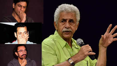 'I can imagine they have so much to lose': Naseeruddin Shah on why Shah Rukh Khan, Salman Khan and Aamir Khan don't speak publically on social issues