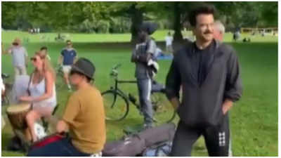 Watch: Anil Kapoor shakes a leg at Munich's mask-free zone; says 'praying the world soon gets fully vaccinated'