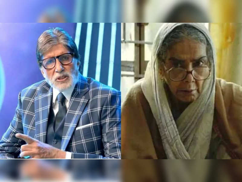 Kaun Banega Crorepati 13: Big B remembers late TV actress Surekha Sikri as a question comes up on her, he commends her performance in ‘Badhaai Ho’
