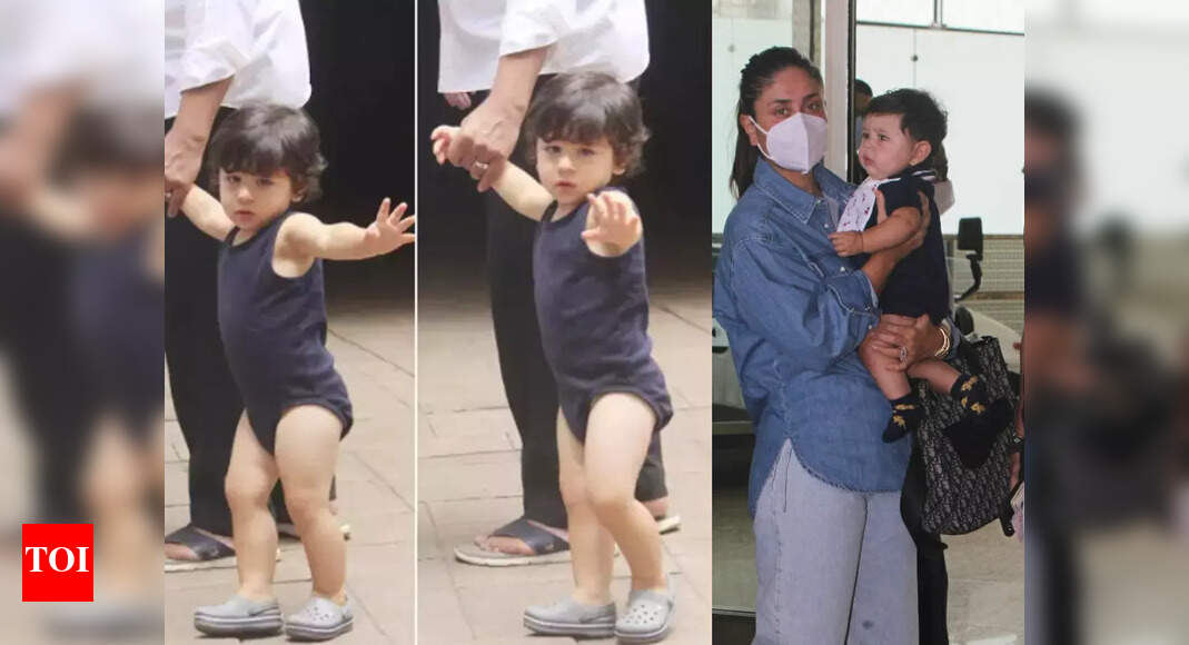 Jeh Ali Khan in a onesie reminds us of Taimur Ali Khan’s toddler days! – Times of India