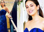 Mira Rajput stuns in a thigh-high strapless dress, glamorous pictures go viral