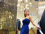 Mira Rajput stuns in a thigh-high strapless dress, glamorous pictures go viral