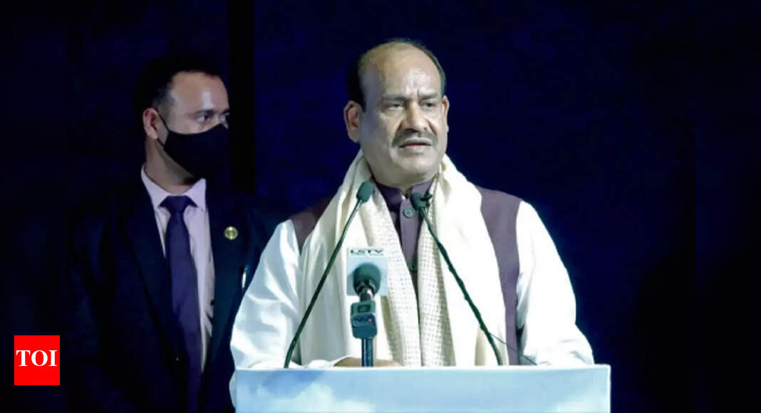 Incidents of unparliamentary behaviour by public representatives have tarnished image of democratic institutions: Lok Sabha Speaker