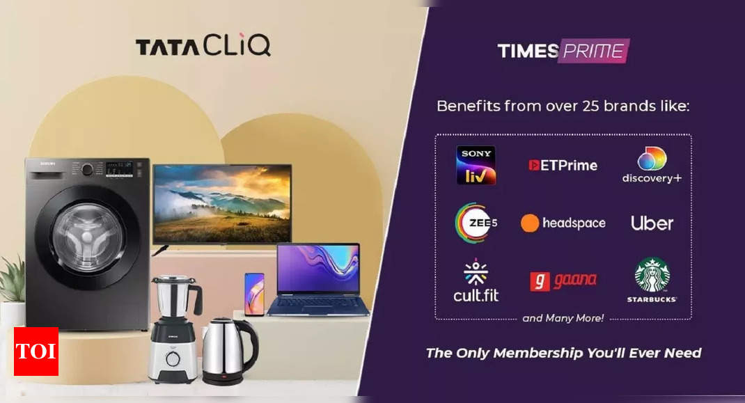Times Prime: Tata CLiQ gifts customers complimentary access to Times Prime  membership - Times of India