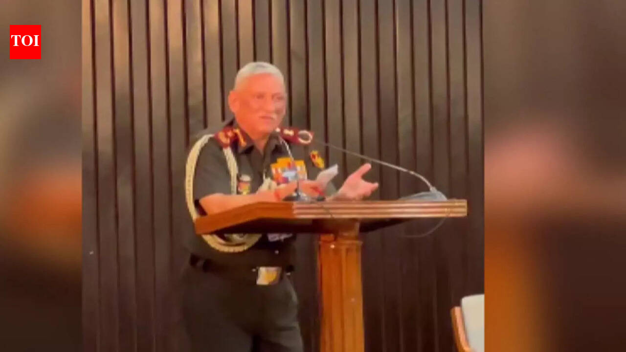 There can be more turmoil: CDS Gen Rawat on Afghan situation