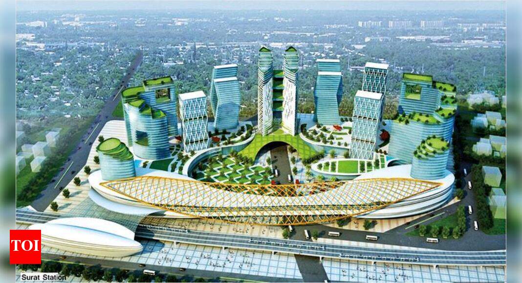 Udhna station transformation plan on track Surat News Times of India
