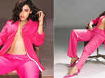 Gizele Thakral oozes glamour in a pink unbuttoned blazer in her new ravishing photoshoot