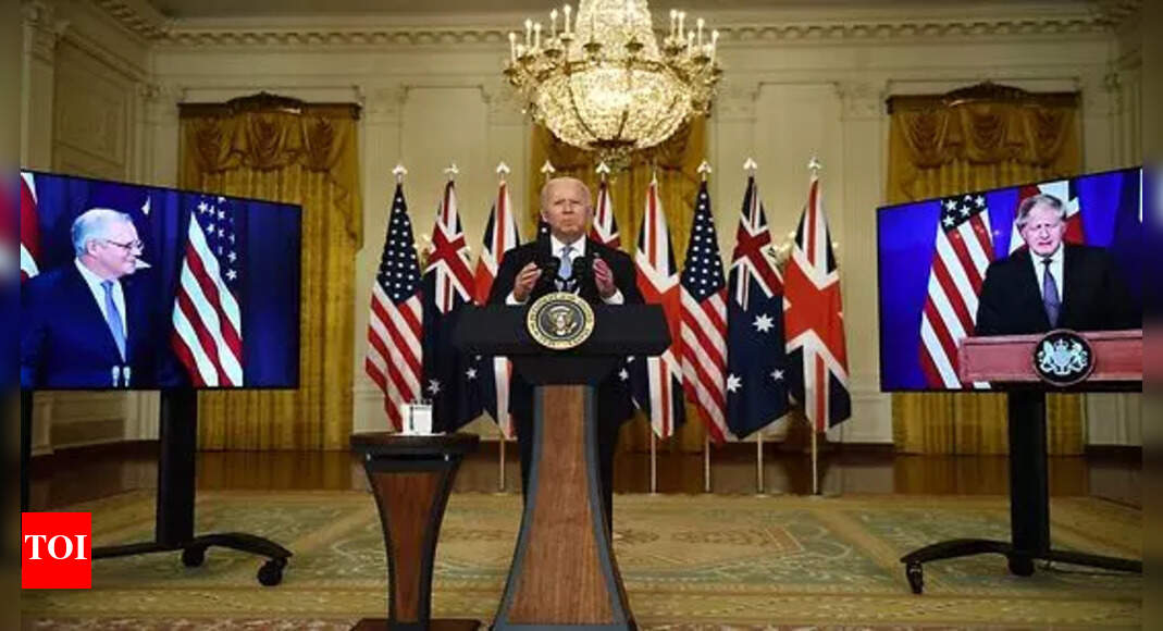 indo-pacific: Australia to get US nuclear submarine technology as China looms large – Times of India