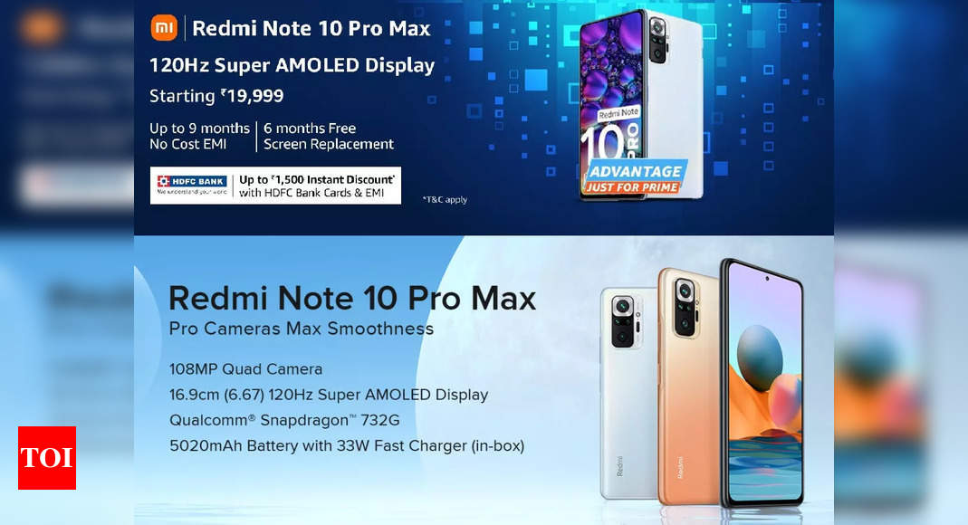 redmi note 10 price in india amazon