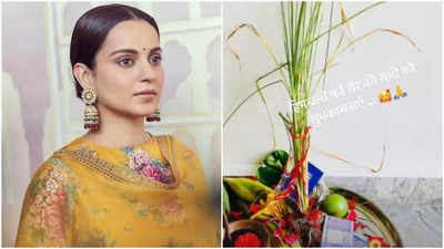 Kangana Ranaut wishes fans on the occasion of Himachali festival Sair