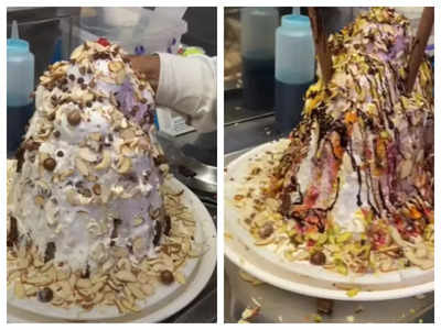 Watch: This 5kg Ice Gola in Surat will cost you Rs 999!