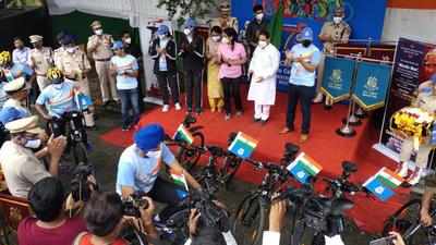 Team of CRPF cyclists to carry baton from Nagpur to Jabalpur
