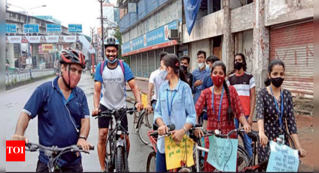 Nss: SH cycle rally sends out a green message | Kochi News - Times of India