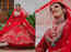 This doctor wore a red lehenga for her Nikah ceremony