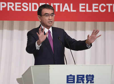 Japan PM backs lawmaker Taro Kono to succeed him: Report