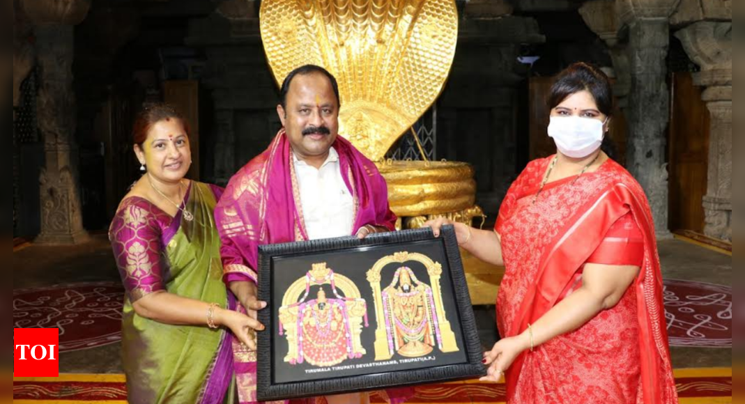 Tirupati New TTD trust board members administered oath inside Tirumala