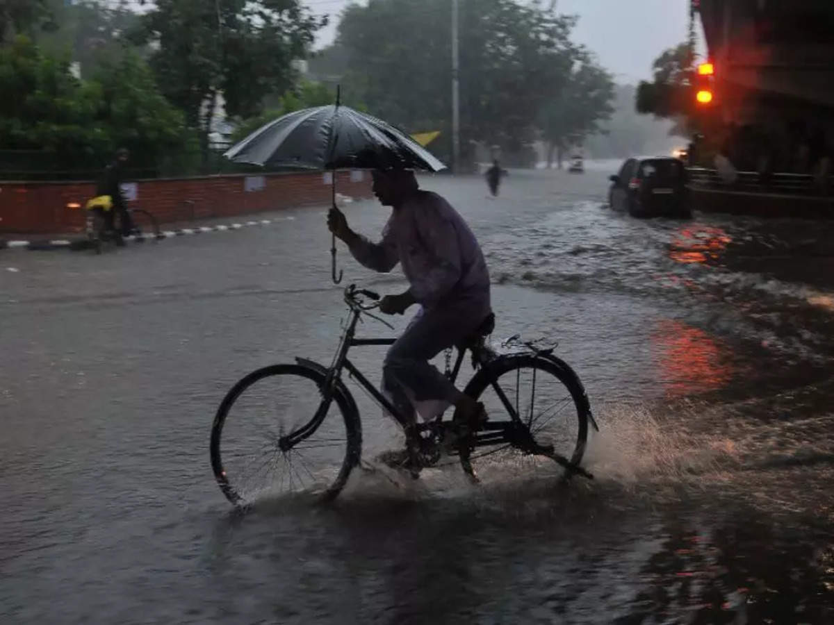 rainfall in Delhi