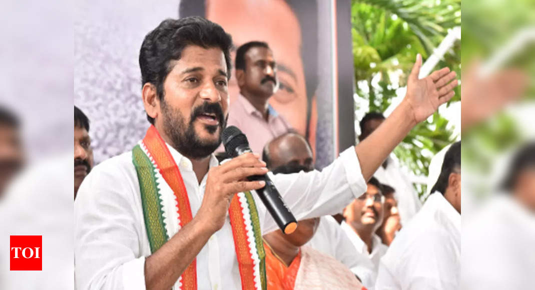 A Revanth Reddy credits Congress for freedom | Hyderabad News - Times ...