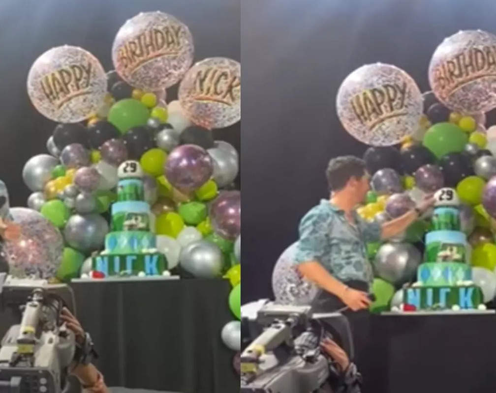 
Priyanka Chopra Jonas surprises husband Nick Jonas with a 5-tier birthday cake during a concert, Joe Jonas says 'she can pop out of the cake'
