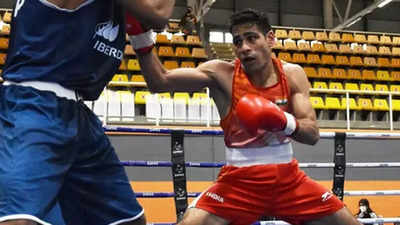 Mohammad Hussamuddin enters quarterfinals at National Boxing Championships