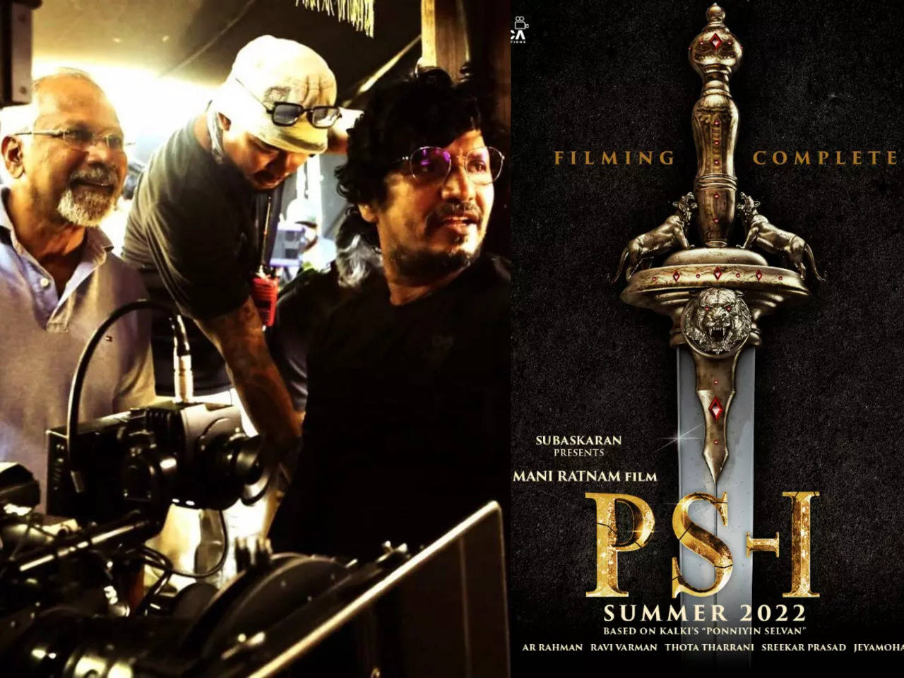 Mani Ratnam wraps up shoot of 'jinxed' Ponniyin Selvan | Tamil Movie News -  Times of India