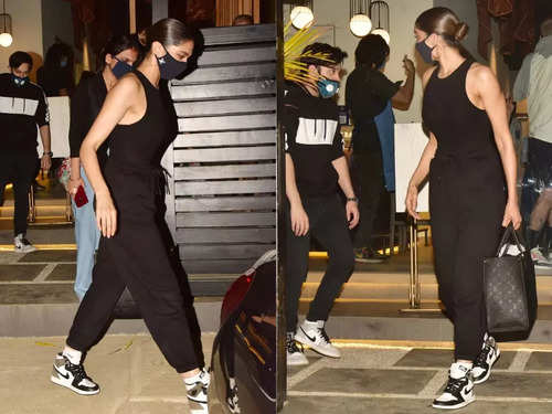 Deepika Padukone & Neeraj Chopra Spotted Wearing Same Jordan Sneakers Worth  Rs 75000 - Filmibeat